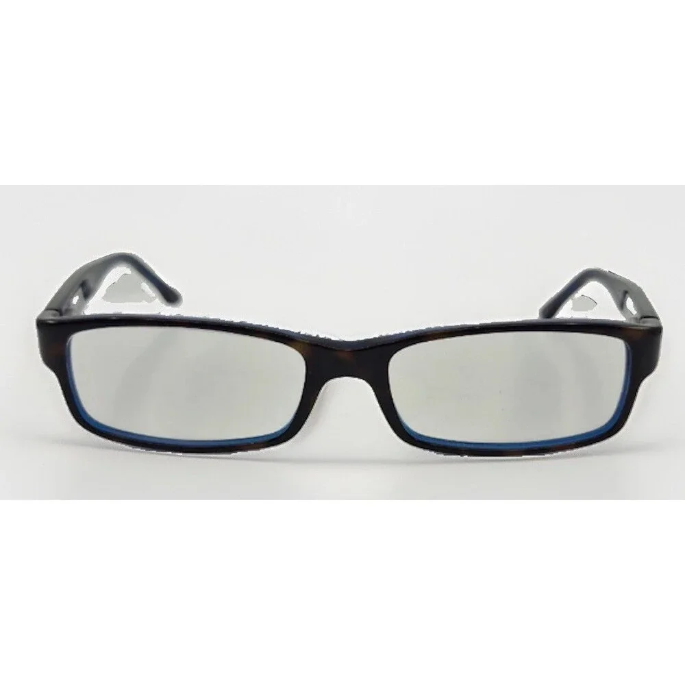 Ray-Ban RB 5114 5064 Tortoise Blue Rectangular Eyeglasses Frames Only 52-16-135